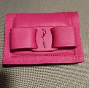 Ferragamo Viva bow cardholder